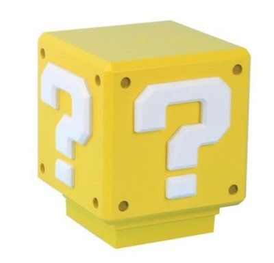 Нічник інтарактивний Paladone Super Mario: Mini Question Block Light Іграшка со звуком 1589 фото