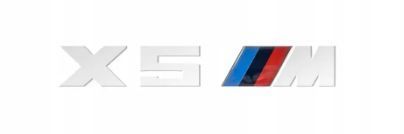 Шильдик логотип эмблема BMW Х5 M, стильный аксессуар для тюнинга багажника вашего БМВ. 1985 фото