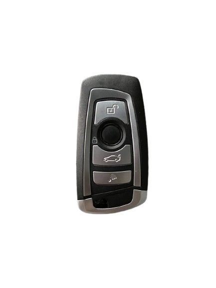 Викидний ключ для BMW E-серії (в стилі F-серії) E46, E53, E90, E92 на чотири кнопки (Срібло) 1879 фото