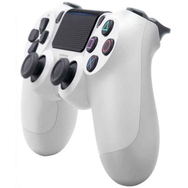 Беспроводной игровой контроллер Джойстик геймпад DualSHock PS4 wireless controller пс4 Белый White 1581 фото