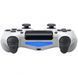 Беспроводной игровой контроллер Джойстик геймпад DualSHock PS4 wireless controller пс4 Белый White 1581 фото 3