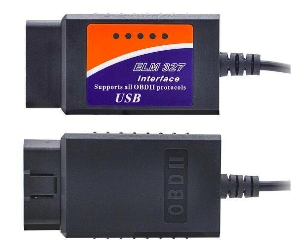 Диагностический автомобильный сканер, OBD ELM327 елм 327 USB 1.5v OBDII обд 2 сканер адаптер юсб 237 фото