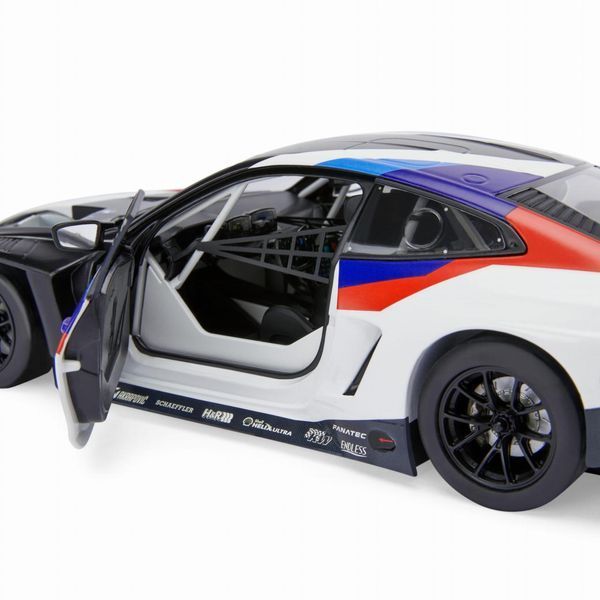 Колекционная-игрушечная моделька в масштабе 1:32, BMW M4 GT3 Motorsport, Белая 2095 фото