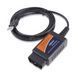 Диагностический автомобильный сканер, OBD ELM327 елм 327 USB 1.5v OBDII обд 2 сканер адаптер юсб 237 фото 4