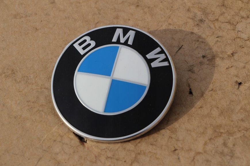 Оригінальна Емблема BMW (82 мм.) Значок БМВ на капот для вашого авто (7463684, 7499154) 2121 фото