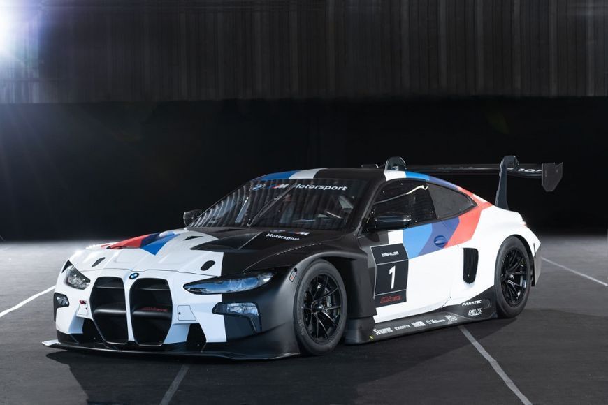 Колекционная-игрушечная моделька в масштабе 1:32, BMW M4 GT3 Motorsport, Белая 2095 фото