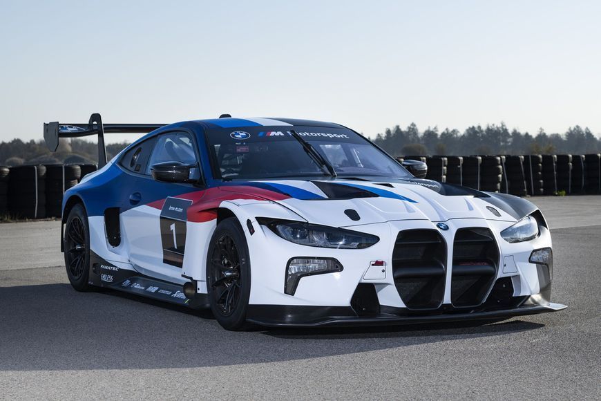 Колекционная-игрушечная моделька в масштабе 1:32, BMW M4 GT3 Motorsport, Белая 2095 фото