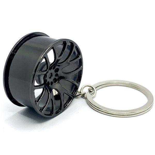 Брелок для ключей для автомобиля Колесо Диск авто Wheel Графитовый 1463 фото