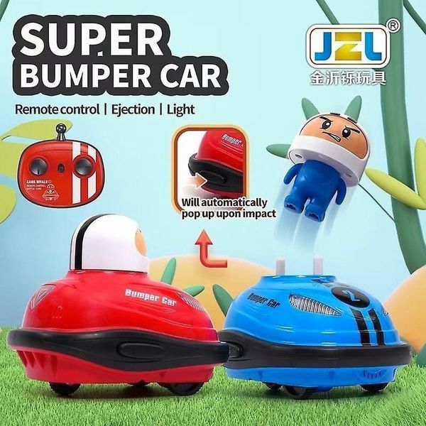 Соревновательная игра Battle Bumper Car Pop-up Doll на радиоуправлении машинки для тарана на пульте управления 1732 фото