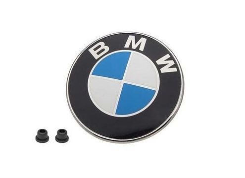 Значок на капот багажник BMW 82 мм Germany Eddition эмблема бмв на Е39 Е53 Е60 Е46 Е38 Е90 Е70 51148132375 305 фото