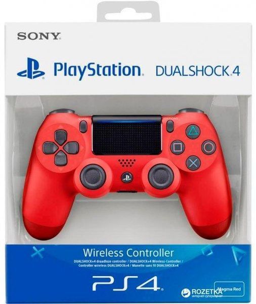 Беспроводной игровой контроллер Джойстик геймпад PS4 DualShock wireless controller пс4 PC Красный 939 фото