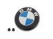Значок на капот багажник BMW 82 мм Germany Eddition эмблема бмв на Е39 Е53 Е60 Е46 Е38 Е90 Е70 51148132375 305 фото 2