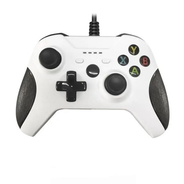 Джойстик Xbox One дротовий для консолі та ПК Білий кабель 2,2 м 1195 фото