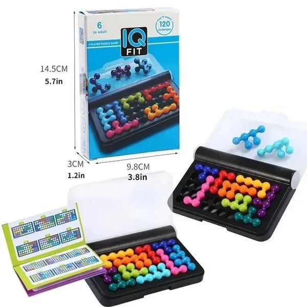 Головоломка Challenges IQ 3D Puzzle, Настільна гра &laquo;IQ-Fit 1923 фото