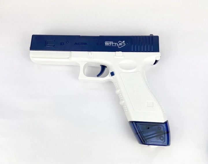 Водний Пістолет електричний з акумулятором Синій Shark Electric Water Gun CY003 1481 фото