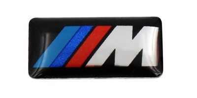 Декоративні наклейки на диски або кермо для BMW в стилі "M" 9 х 17 мм 216 фото