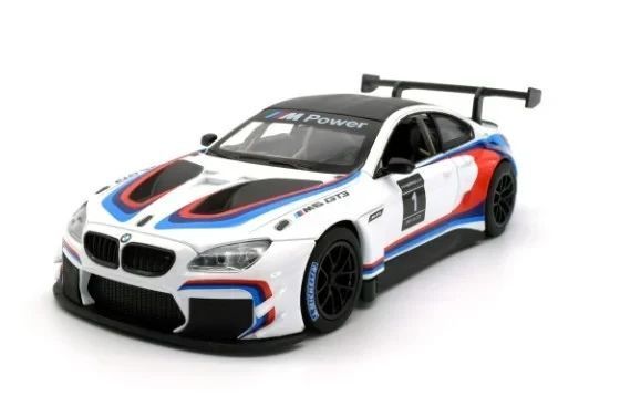 Колекційно-іграшкова модель BMW M6 GT3, Біла 1935 фото