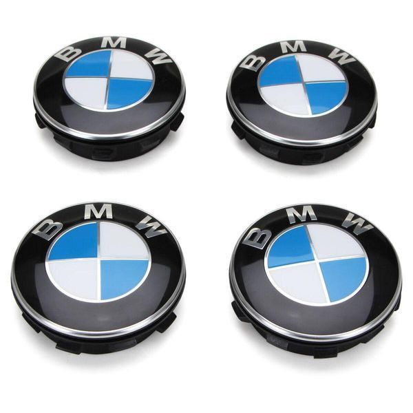 Фіксовані статичні ковпачки у диски BMW, Заглушки у диски БМВ 65 68 мм (36122455269) 2209 фото