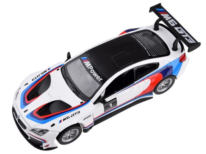 Колекційно-іграшкова модель BMW M6 GT3, Біла 1935 фото